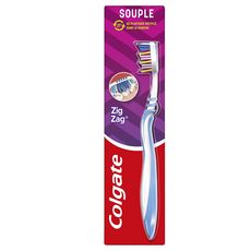 COLGATE Brosse à dents souple nettoyage interdentaire en profondeur 1 brosse