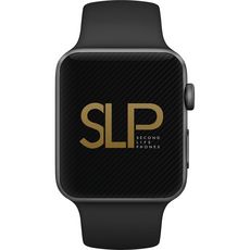 SLP Watch Series 3  42MM Alu gris/ bracelet Noir - Reconditionnée Grade B - SPL
