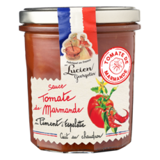 LUCIEN GEORGELIN Sauce tomate de la région de Marmande au piment d'espelette en bocal 300g