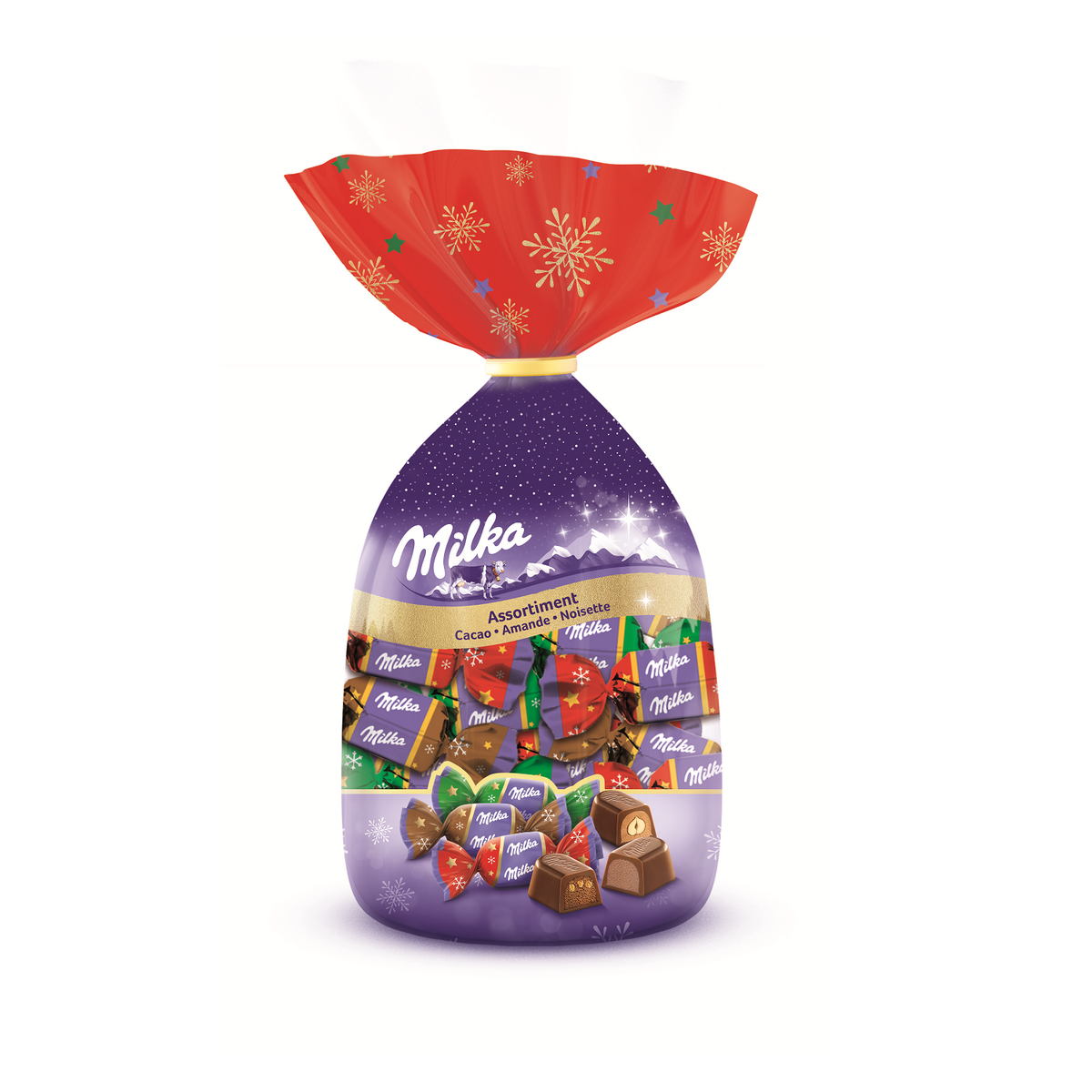 Milka Mini Délices - Assortiment de Chocolats de Noël - 3 Goûts : Cacao,  Amande, Noisette - Chocolat à Offrir - Idée Cadeau - 320g : :  Livres