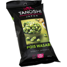 TANOSHI Crackers pois wasabi 100g