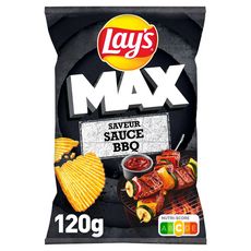 LAY'S Max chips saveur sauce BBQ sans conservateur 120g
