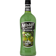MISTER COCKTAIL Apéritif sans alcool saveur citron vert kiwi 75cl