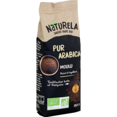 NATURELA Café moulu bio 100% Arabica 250g
