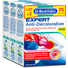 DR BECKMANN Expert Lingettes anti-décoloration  3x25 pièces 