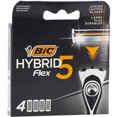 BIC Recharges lames de rasoir hybrid 5 flex 4 recharges