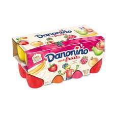 Danonino Petits Suisses Aux Fruits 16x50g Pas Cher A Prix Auchan