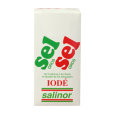 SALINOR L'Unicef recommande l'iodation du sel 1kg