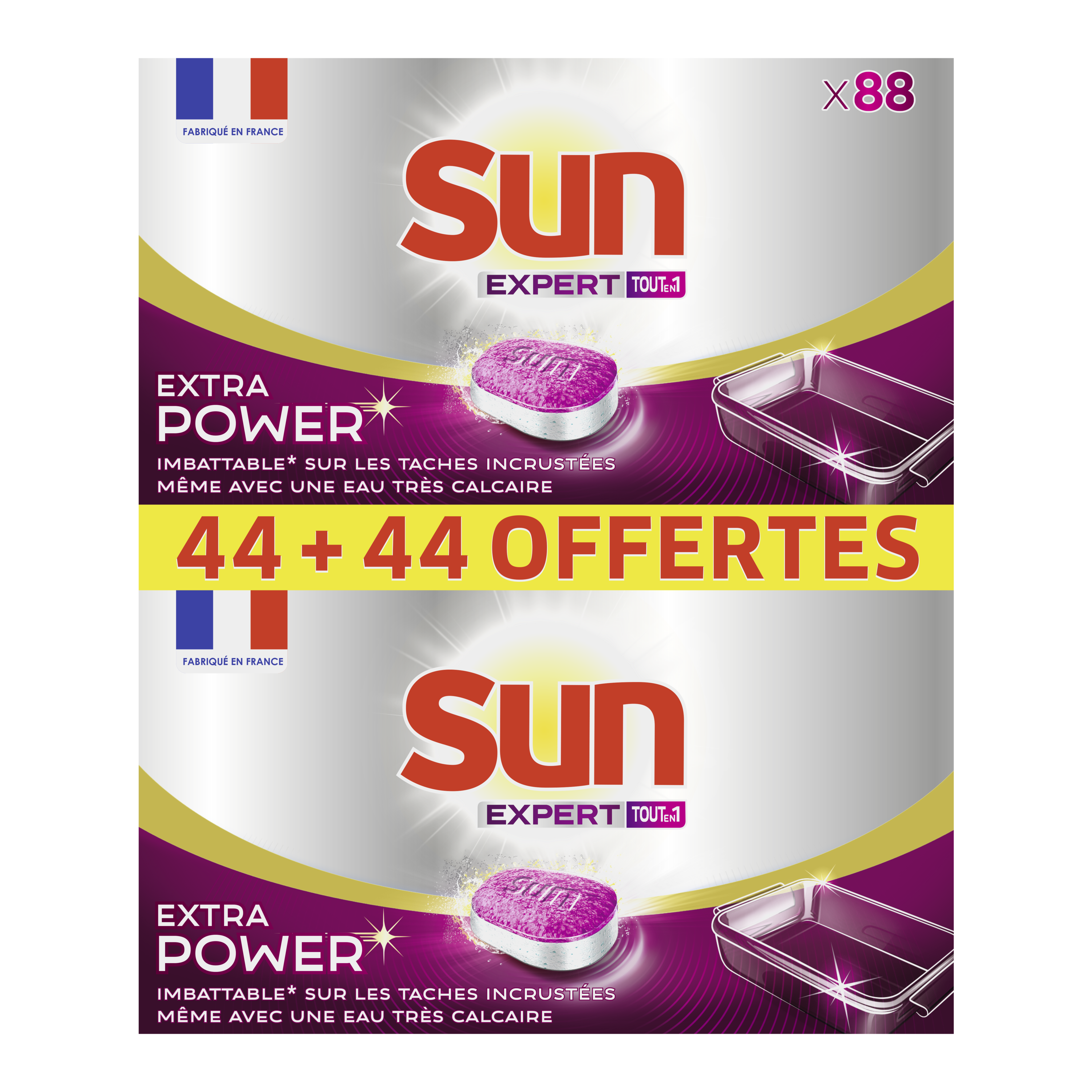 Sun Classic Sel Régénérant Pour Lave-Vaisselle - lot de 2