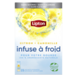LIPTON Infusion à froid citron camomille 15 sachets 35g