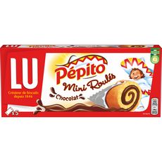 Pepito Mini Roules Au Chocolat Sachets Individuels 5 Gateaux 150g Pas Cher A Prix Auchan