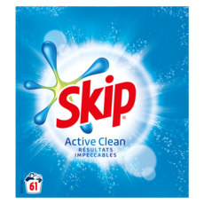 SKIP Active Clean lessive poudre 61 lavages 4,27kg