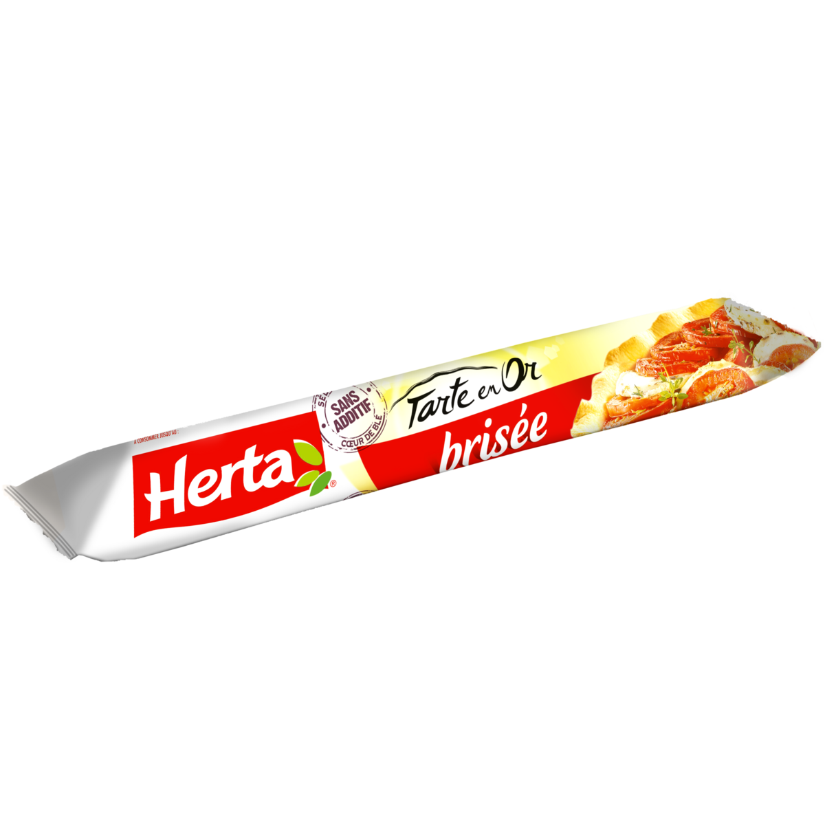 HERTA Pâte brisée tarte en or 230g pas cher 