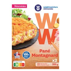 WEIGHT WATCHERS Pané montagnard 100% filet de poulet 2 pièces 200g