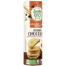 JARDIN BIO ETIC Biscuits fourrés au chocolat 300g