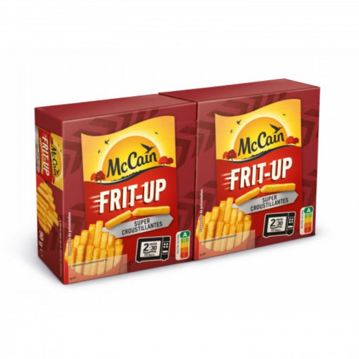 MCCAIN Frit-up - Frites super croustillantes pour micro-ondes 2 portions 180g