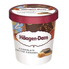 HAAGEN DAZS Pot de crème glacée au chocolat et caramel beurre salé 400g