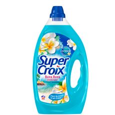 SUPER CROIX Lessive liquide Bora Bora fleur de monoï & lait d'aloé 60 lavages 3l