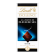 LINDT Excellence tablette de chocolat noir dégustation pointe de fleur de sel 1 pièce 100g
