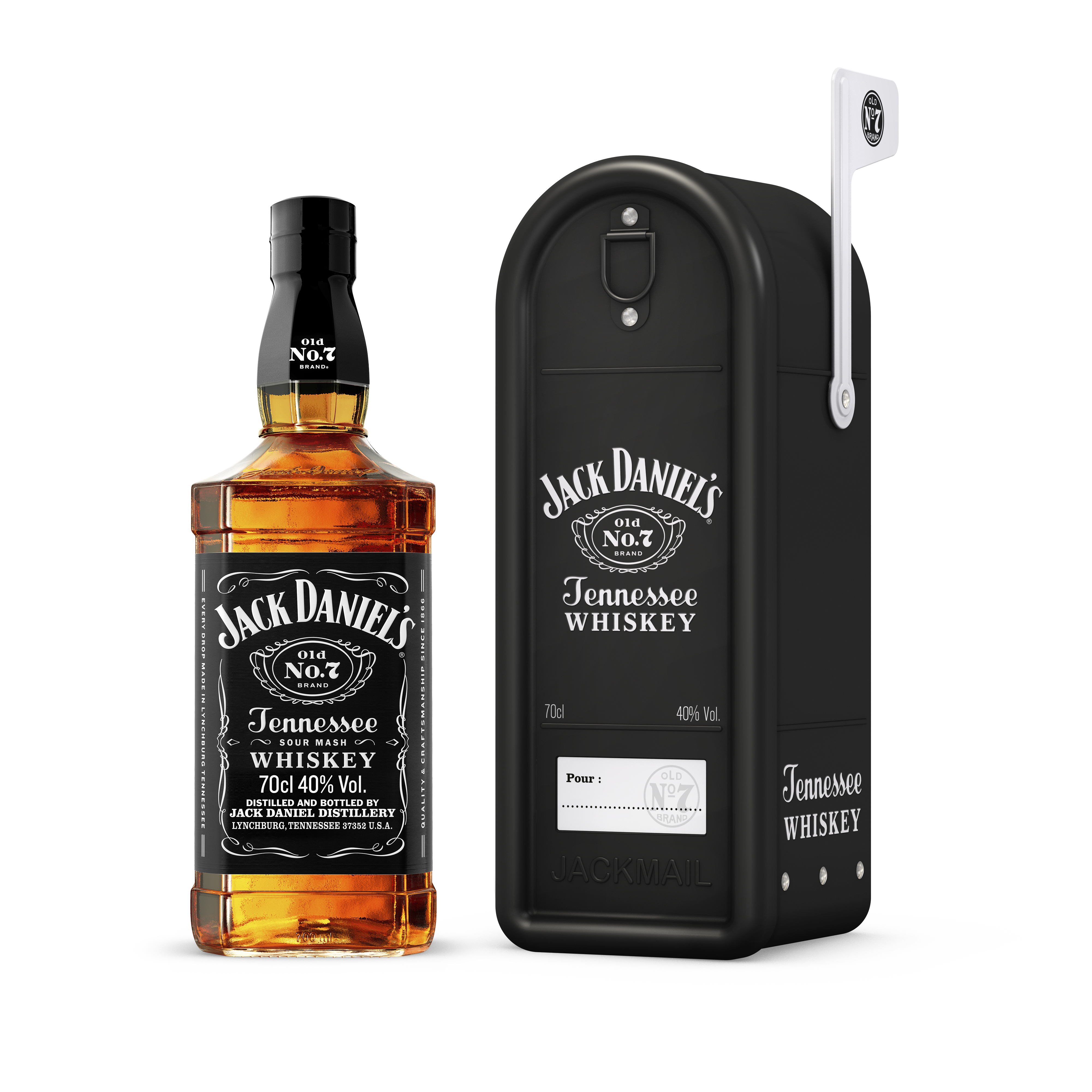 Coffret Whisky personnalisé - Jack Daniel's Gentleman Jack