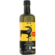 TERRA DELYSSA Huile d'olive vierge extra bio de Tunisie 750ml +33% offert 