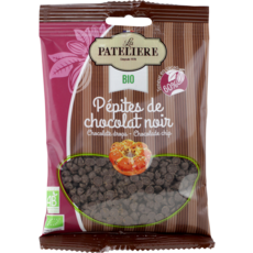 LA PATELIERE Pépites de chocolat noir bio 100g