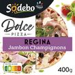 SODEBO Pizza Dolce Regina jambon champignons 400g