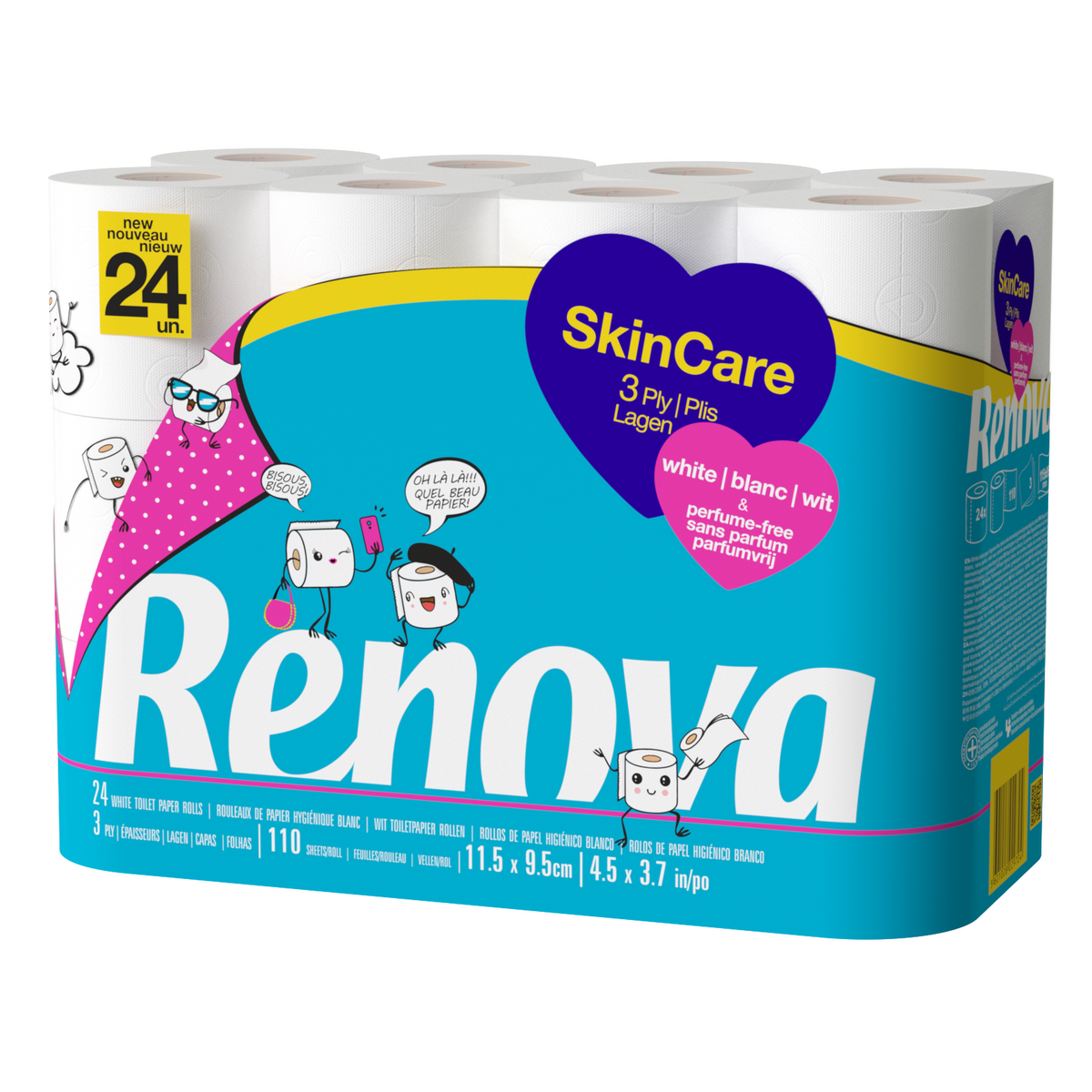 RENOVA, Papel higiénico Skin Care Plus de Renova.