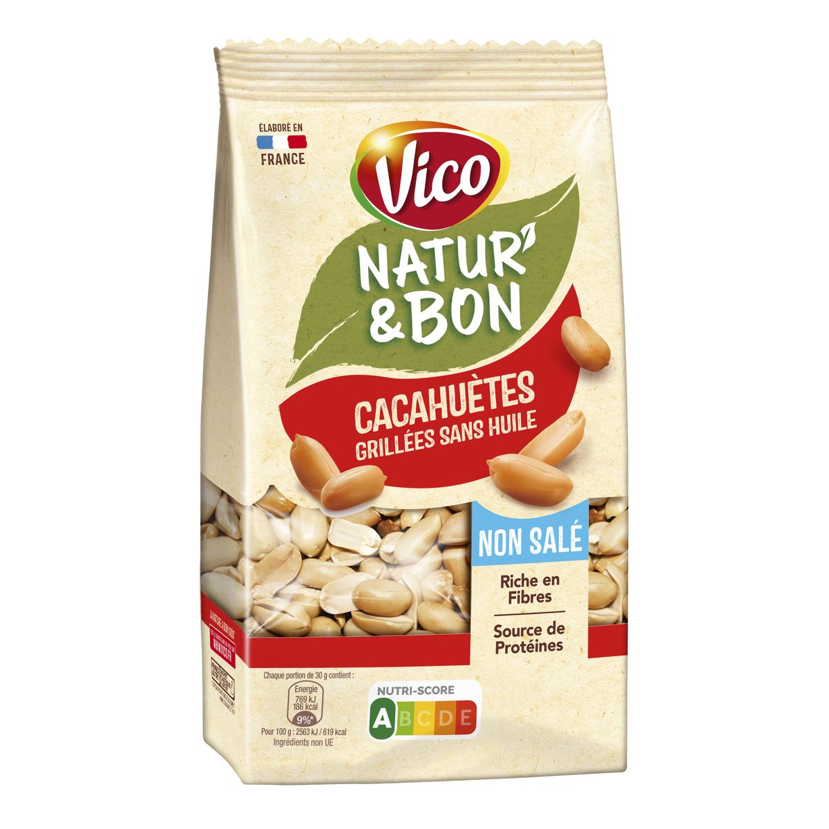 Cacahuètes grillées non salées bio Naturaplan (200g) acheter à prix réduit