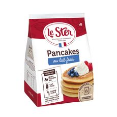 LE STER Pancakes au lait frais sachets fraîcheur 4x2 pancakes 280g