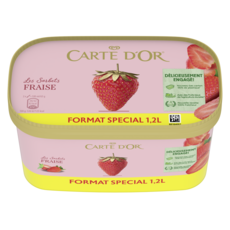 CARTE D'OR Sorbet fraise 1200ml