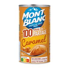 MONT BLANC Crème dessert saveur caramel 570g