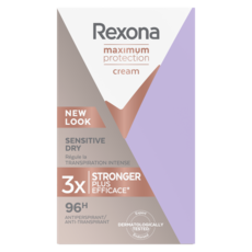 REXONA Déodorant stick femme anti-transpirant Sensitive Dry 45ml