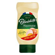 BENEDICTA Mayonnaise nature flacon souple 400g