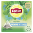 LIPTON Thé vert fresh menthe intense 20 sachets 34g