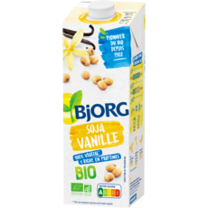 BJORG Boisson végétale soja vanille calcium bio 1l