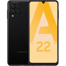 SAMSUNG Smartphone Galaxy A22  4G  64 Go  6.4 pouces  Noir  Double Nano Sim