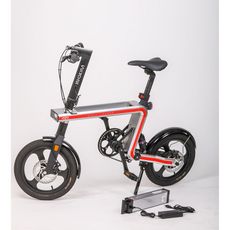 INOKIM Vélo électrique pliable Ozo-E Super - Gris/noir/rouge