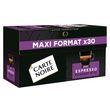 CARTE NOIRE Capsules de café expresso puissant compatibles Nespresso 30 capsules 159g