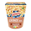 LUSTUCRU Box Pâtes Serpentini Sauce Crème Saumon sans couverts 1 portion 360g