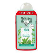 LE PETIT MARSEILLAIS Shampoing bio infusion thé vert 2x250ml