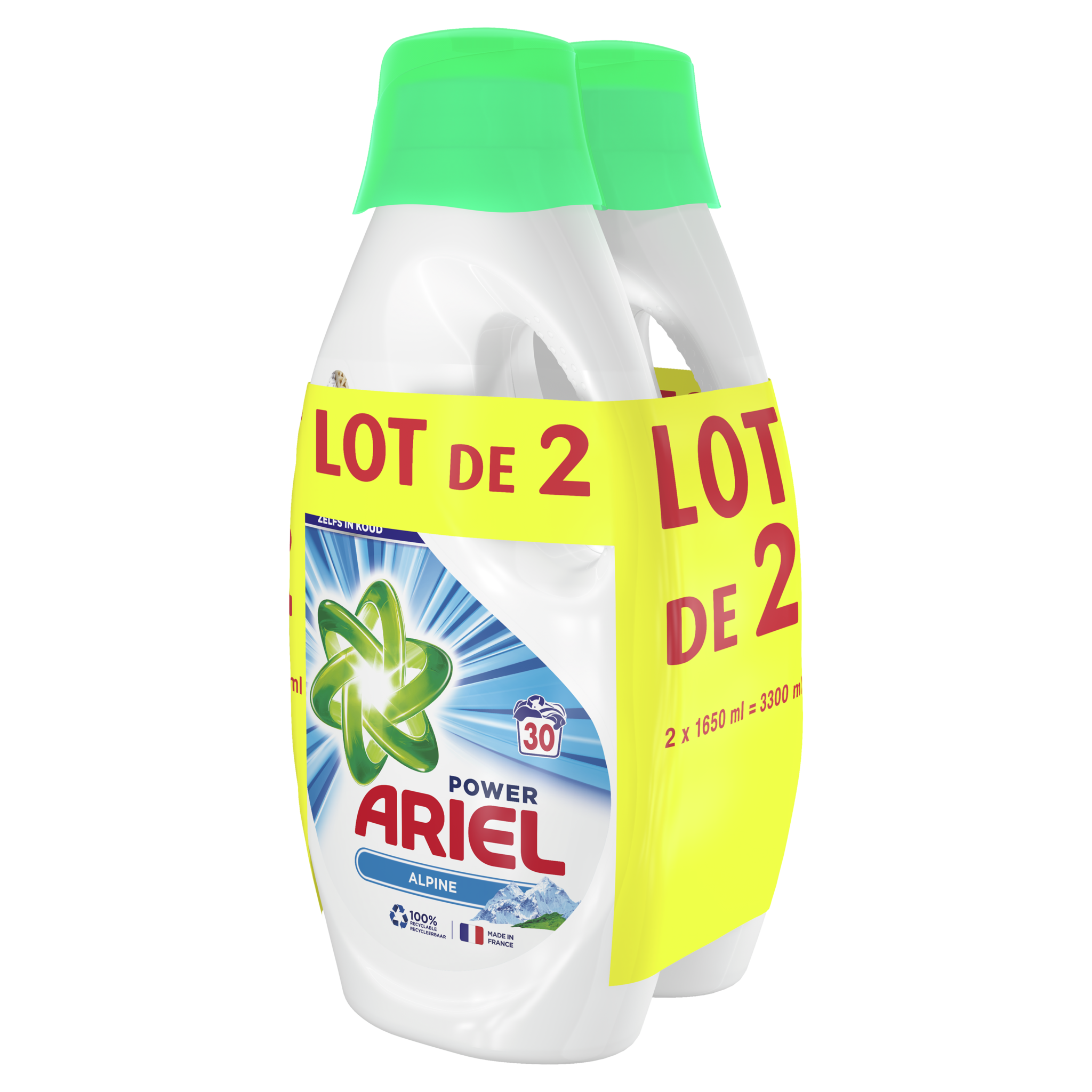 ARIEL Lessive liquide original 45 lavages 2,475l pas cher 