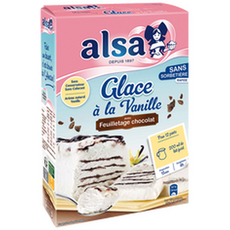 ALSA kit Glace vanille feuilletage chocolat  175g