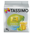 TASSIMO Dosettes de thé tea time thé vert et menthe 16 dosettes 40g
