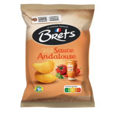 BRETS Chips saveur sauce andalouse  125g