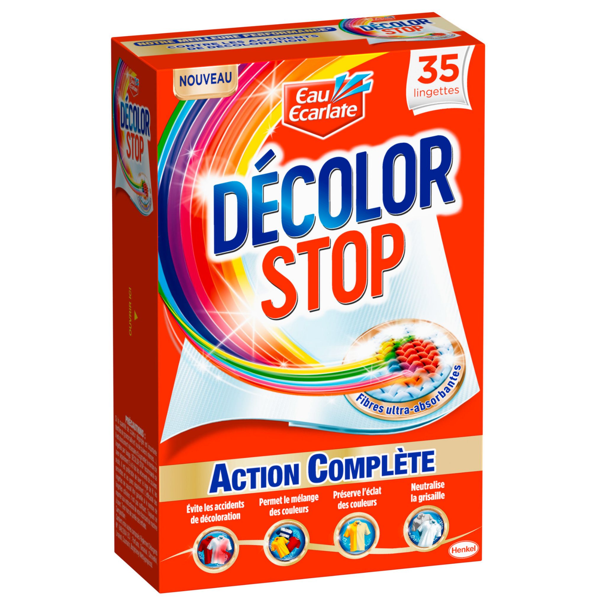 Lingettes decolor stop - Decolor stop