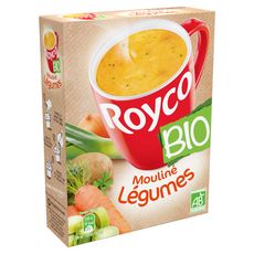 ROYCO Mouliné bio instantané de légumes 3 sachets 3x20cl