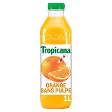 TROPICANA Jus pure premium 100% orange sans pulpe 1l