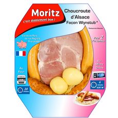 MORITZ Choucroute d'Alsace façon Wynstub 2 portions 700g