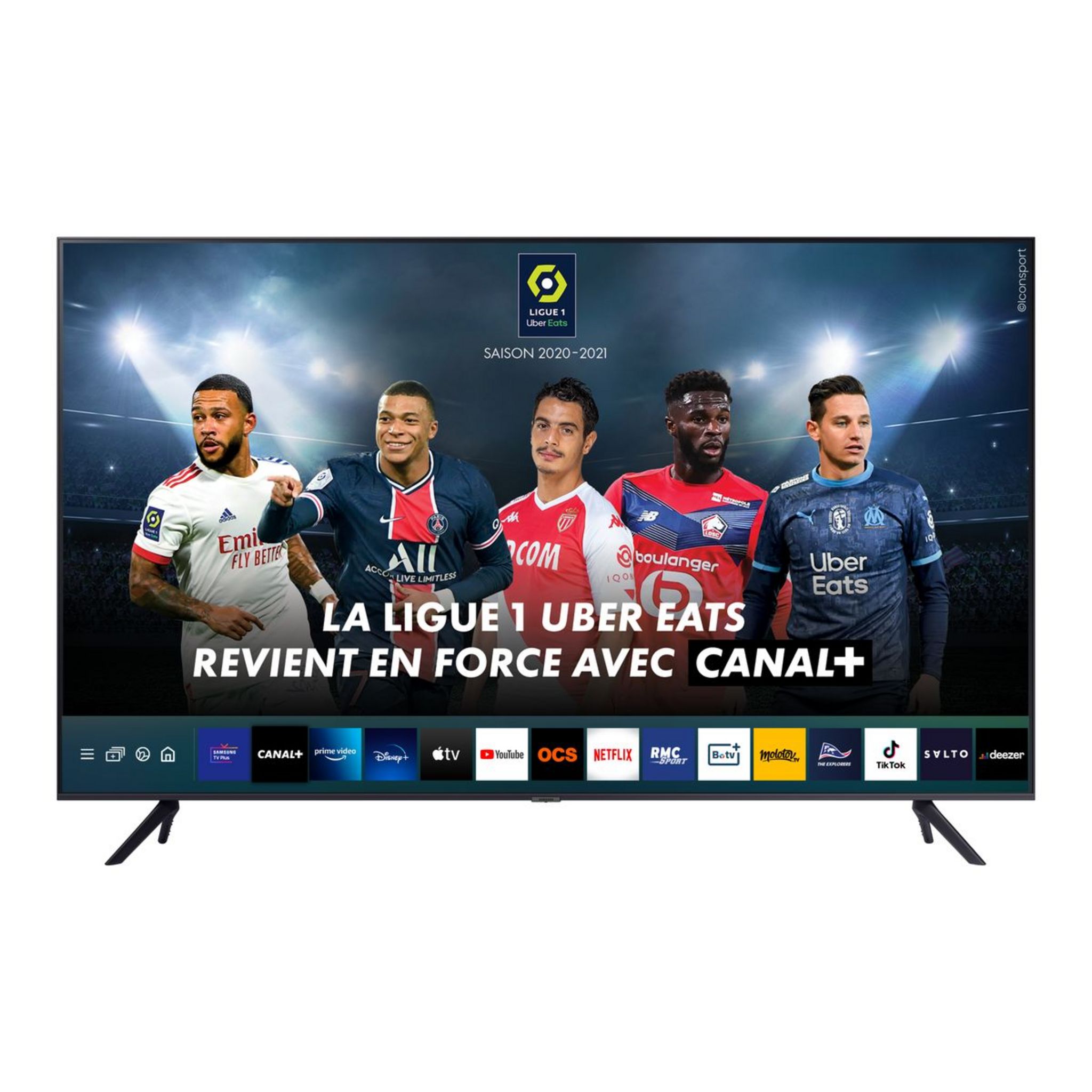 SAMSUNG UE65AU7025 - TV 4K UHD HDR - 163 cm - TV Samsung sur